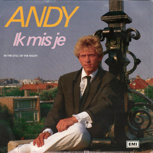 Andy (82) : Ik Mis Je (7", Single)