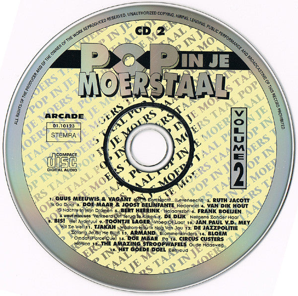Various : Het Beste Uit Pop In Je Moerstaal - Volume 2 (2xCD, Comp)