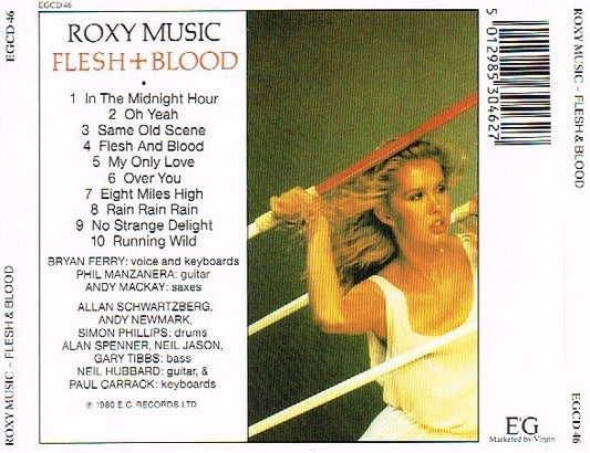Roxy Music : Flesh + Blood (CD, Album, RE)