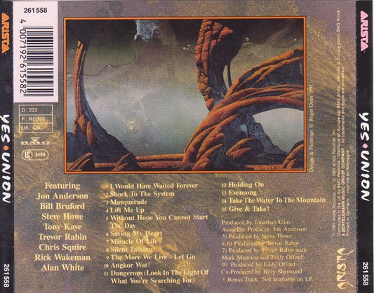 Yes : Union (CD, Album)