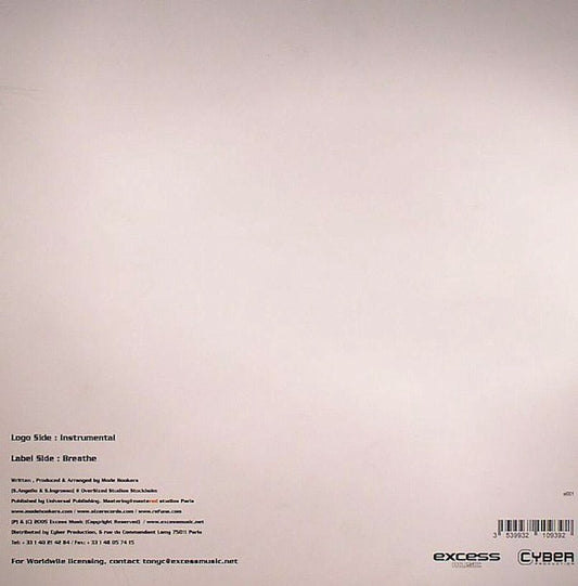 Mode Hookers : Instrumental / Breathe (12")