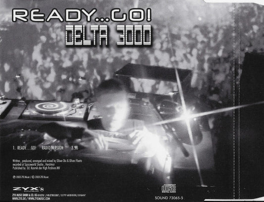 Delta 3000 : Ready...Go! (CD, Single, Promo)