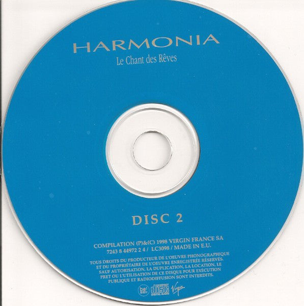 Various : Harmonia - Le Chant Des Rêves (2xCD, Comp)
