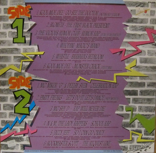 Various : Rap Attack's (LP, Comp)