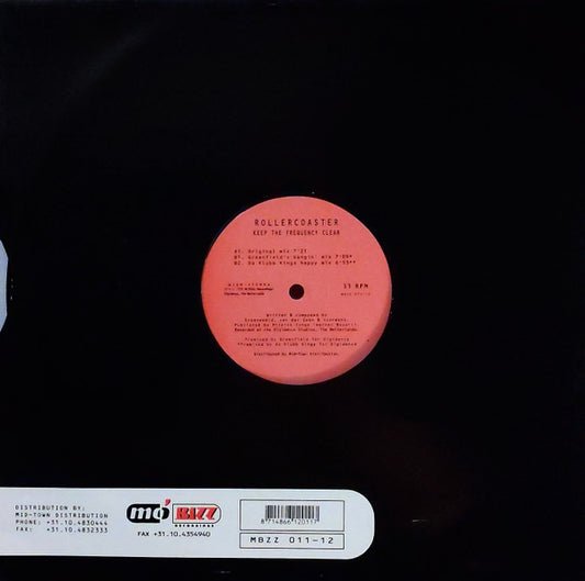 Rollercoaster : Keep The Frequency Clear (12")