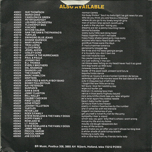 Joe Cocker : With A Little Help From My Friends (7", RE)