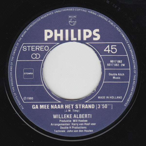 Willeke Alberti : Het Oude Huis (7", Single)