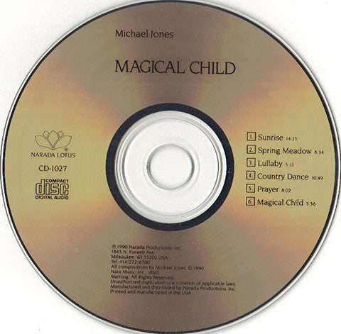 Michael Jones : Magical Child (CD, Album)