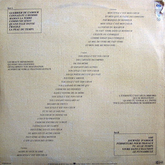 Pierre Chérèze : De L'autre Côté Du Mensonge (LP, Album)