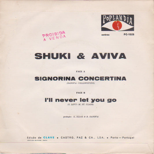Shuky & Aviva : Signorina Concertina (7", Single)