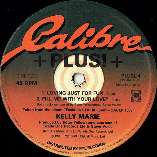 Kelly Marie : Loving Just For Fun (12", Single)