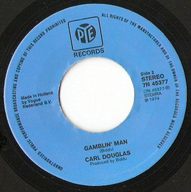 Carl Douglas : Kung Fu Fighting (7", Single, Gre)