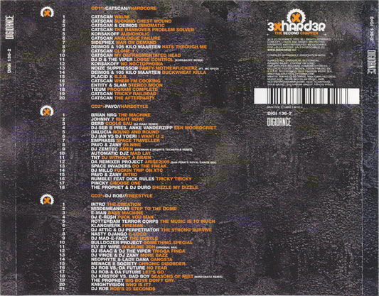 Various : 3XhARd3R - The Second Chapter (3xCD, Mixed)