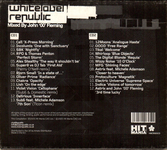 John '00' Fleming : Whitelabel Republic (2xCD, Comp, Mixed)