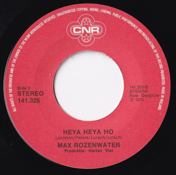 Max Rozenwater : Meneer Den Uyl Wat Maak Je Nou? (7", Single)