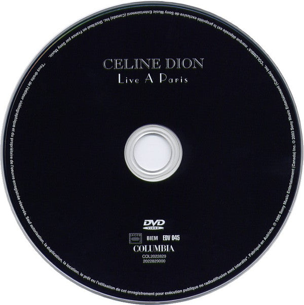Céline Dion : Live A Paris (DVD-V, RE, PAL)