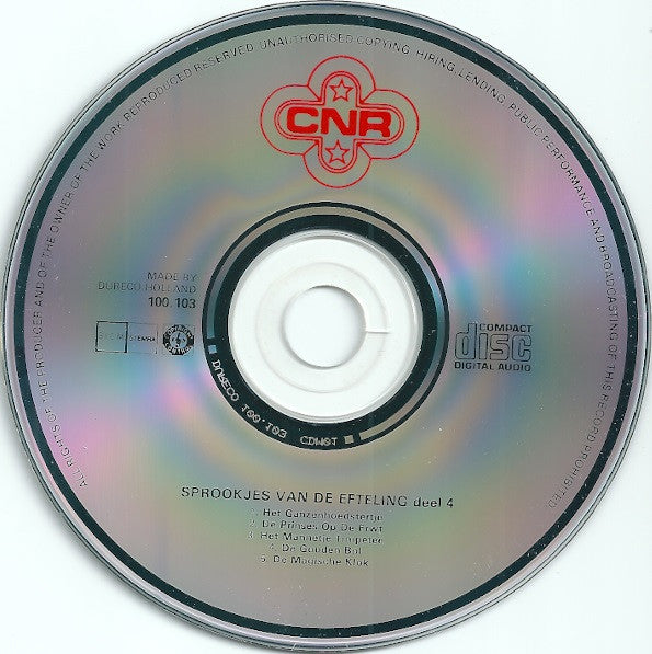 Various : Sprookjes Van De Efteling - Deel 4 (CD, Album)