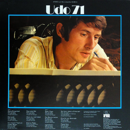 Udo Jürgens : Udo '71 (LP, Album)