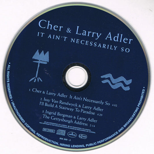 Cher & Larry Adler : It Ain't Necessarily So (CD, Maxi)