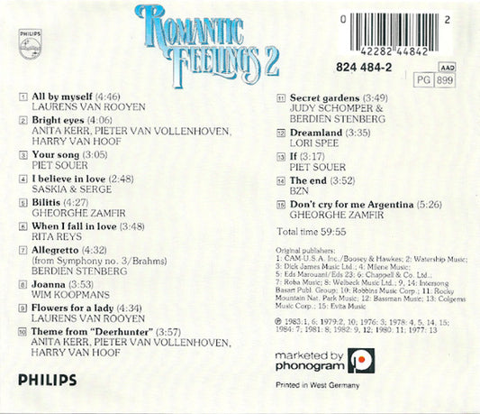 Various : Romantic Feelings 2 (CD, Comp)