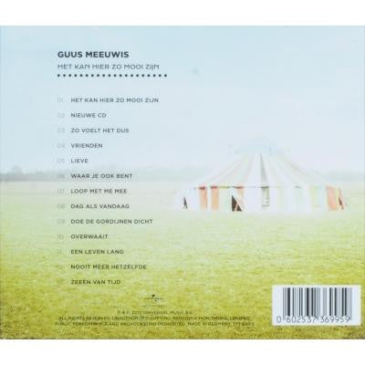 Guus Meeuwis : Het Kan Hier Zo Mooi Zijn (CD, Album)