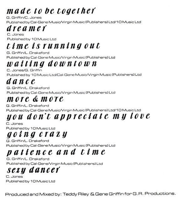 Déjà : Made To Be Together (CD, Album)