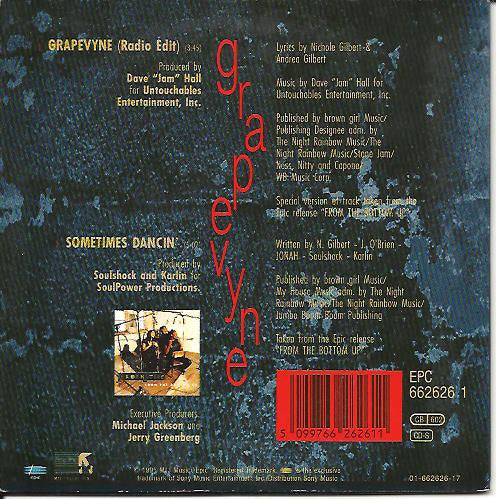 Brownstone : Grapevyne (CD, Single)
