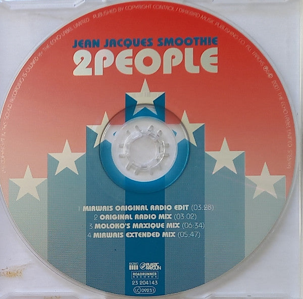 Jean Jacques Smoothie : 2 People (CD, Maxi)