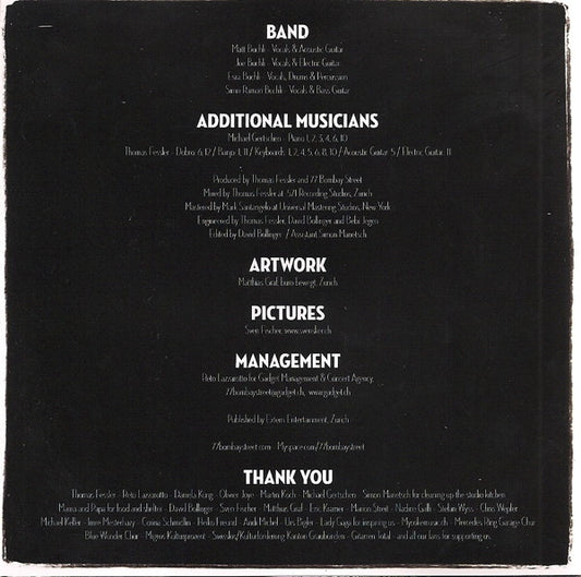 77 Bombay Street : Up In The Sky (CD, Album)