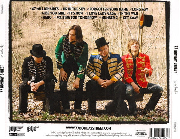 77 Bombay Street : Up In The Sky (CD, Album)