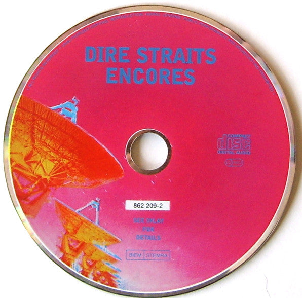Dire Straits : Encores (CD, Single, PMD)