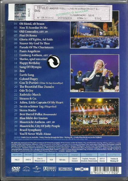 André Rieu : Live In Maastricht 3 (DVD-V, PAL)