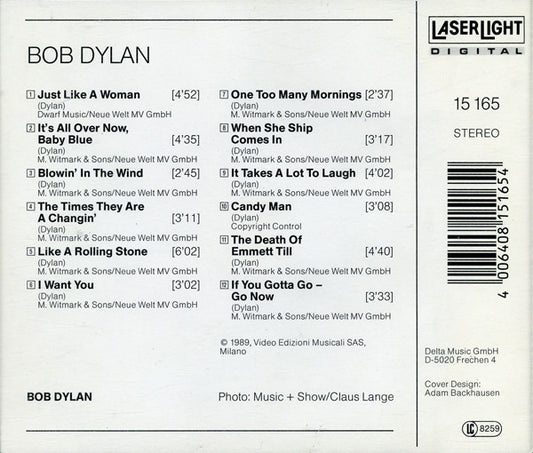 Bob Dylan : Bob Dylan (CD, Comp)