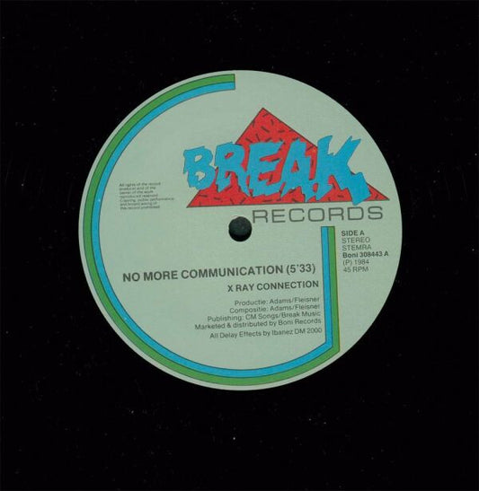 X-Ray Connection : No More Communication (12")