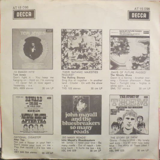 Tom Jones : Delilah / Smile (7", Single, Yel)