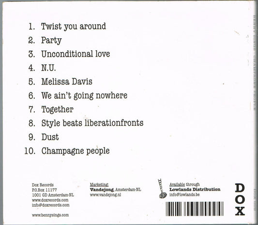 Benny Sings : Champagne People (CD, Album, Dig)
