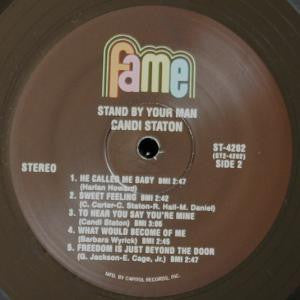 Candi Staton : Stand By Your Man (LP, Album, RE)