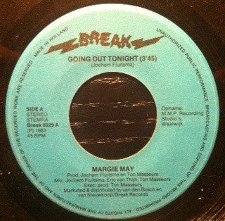 Margie May : Going Out Tonight (7", Single)