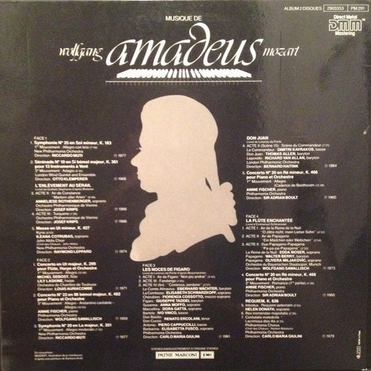 Wolfgang Amadeus Mozart : Musique De Wolfgang Amadeus Mozart (2xLP, Album, Comp, Gat)