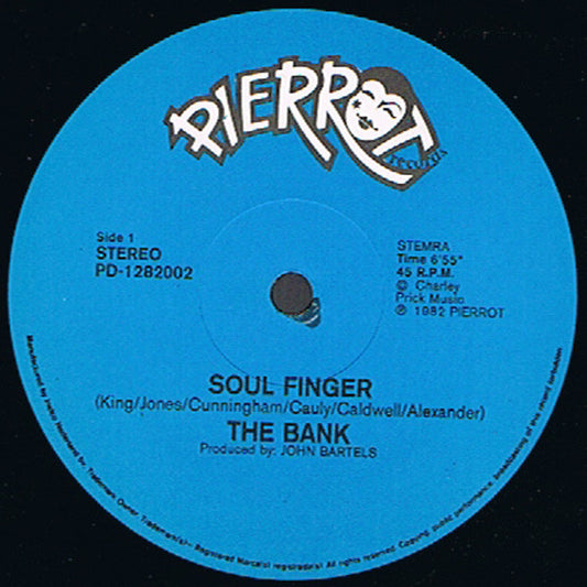 The Bank : Soul Finger (12")