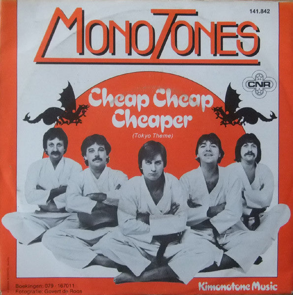 The Monotones (2) : Cheap Cheap Cheaper (Tokyo Theme) (7", Single)