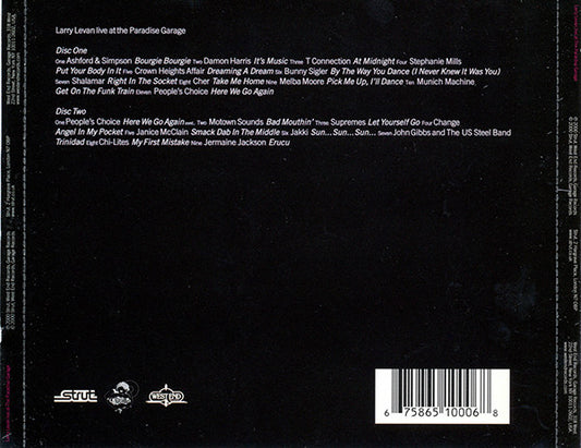 Larry Levan : Live At The Paradise Garage (2xCD, Comp, Mixed)