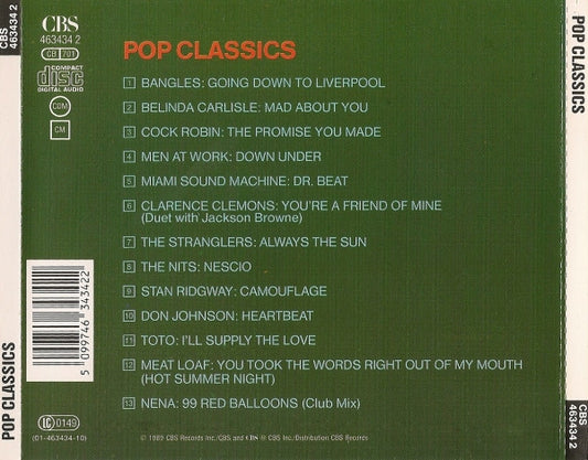 Various : Pop Classics (Nice Price Compilation Volume 2) (CD, Comp)