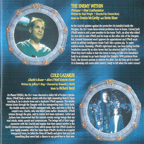 Various : The Best Of Stargate SG-1 Season 1 (CD, Comp, RE)