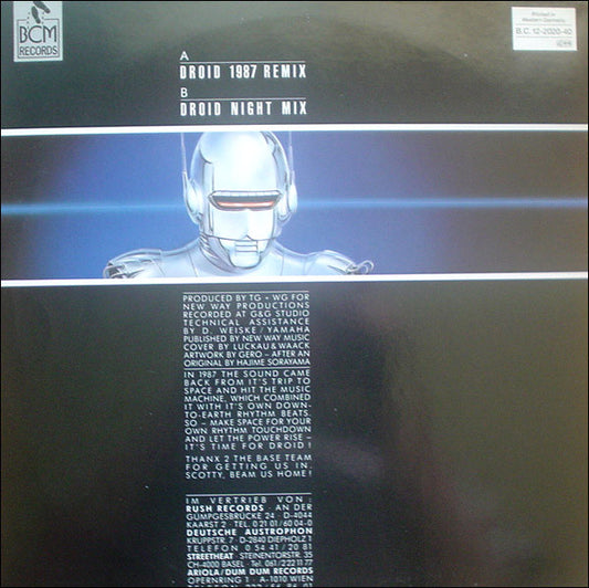 Mito (3) : Droid (1987 Remix) (12")