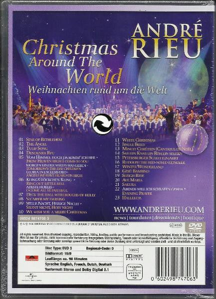 André Rieu : Christmas Around The World - Weihnachten Rund Um Die Welt (DVD-V)