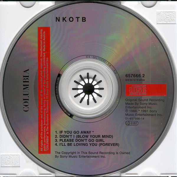 New Kids On The Block : If You Go Away (CD, Maxi)