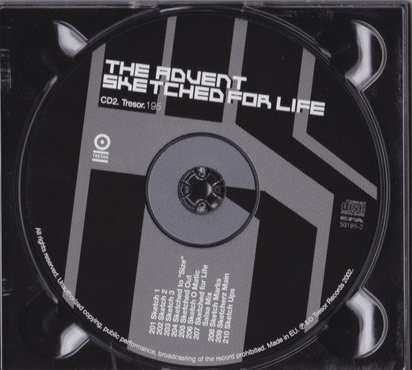 The Advent : Sketched For Life (CD, Album + CD, Comp)
