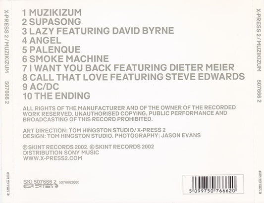 X-Press 2 : Muzikizum (CD, Album)