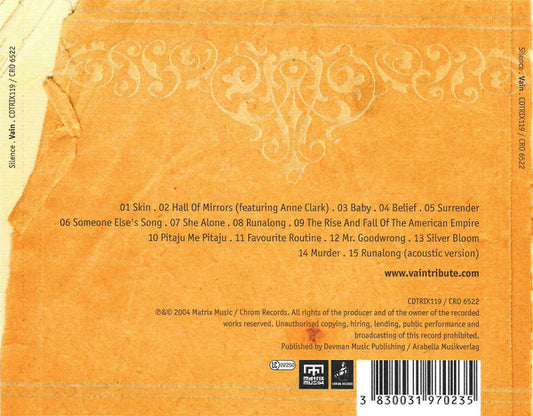 Silence (2) : Vain, A Tribute To A Ghost (CD, Album)